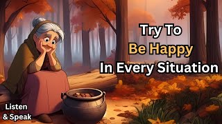 be happy learn english through story improve English 