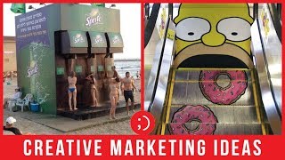 47 Creative Marketing and Guerilla Marketing Ideas Slid