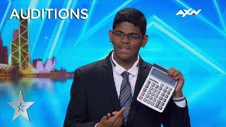 15 Year Old YAASHWIN SARAWANAN Is A HUMAN CALCULATOR! | Asia's Got Talent 2019 on AXN Asia