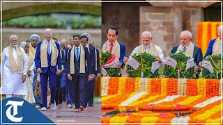 G20 Summit: World leaders give special tribute to Mahatma Gandhi