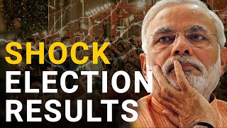 Modi suffers huge blow as predicted landslide fails to 