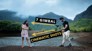 7 CINEMATIC CAMERA GIMBAL shots  DJI RS3