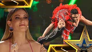 Paula, atónita por la ORIGINALIDAD de estos BAILARINES  | Audiciones 06 | Got Talent: All-Stars 2023