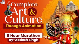 Complete Art & Culture in 8 Hours Through Animation by 