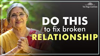 Scars and broken relationships  Dr. Hansaji Yogendra
