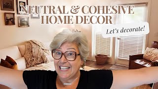 NEUTRAL HOME DECOR/DECORATE WITH ME