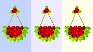 Flower Wall hanging  Wall hanging Flower Making With P