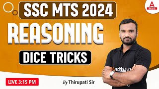 SSC MTS Reasoning Classes 2024 Telugu  Dice Reasoning 