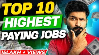 Top 10 HIGHEST Paying Jobs in India  Best jobs of THE 