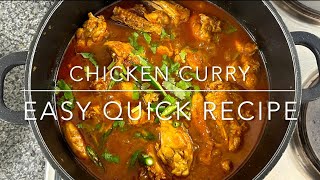 Chicken Curry  quick n easy recipe  cooking made easy