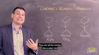 The Difference Between Coaching, Mentoring and Managing - Blackboard Fridays Ep. 103