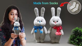 🐰 Wonderful Bunnies from socks🧦🐇 Rabbit craft 