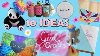 10 SUPER EASY ART and CRAFT IDEAS YOU WANT TO TRY