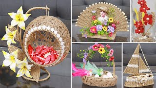 Look so sweet with 6 beautiful jute Showpiece Craft Ide