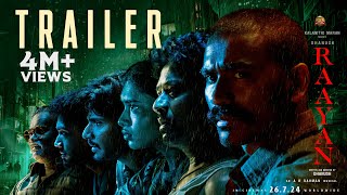 RAAYAN - Official Trailer  Dhanush  Sun Pictures  A.