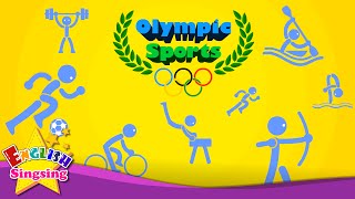 Kids vocabulary - Olympic Sports - Game of Sports - Lea