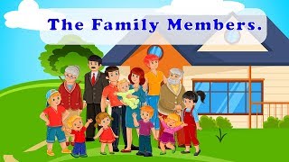 Learn Family Relations Names & English words for family